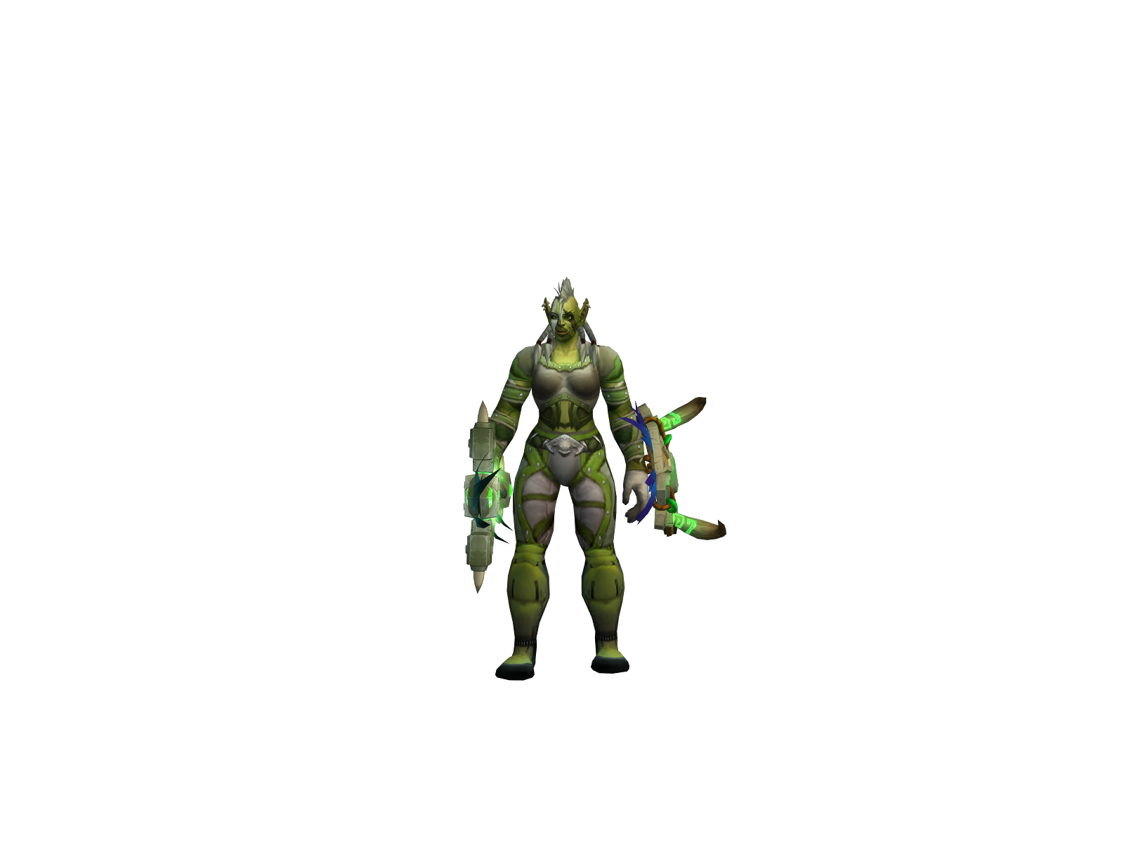 Abashiri 3D character render