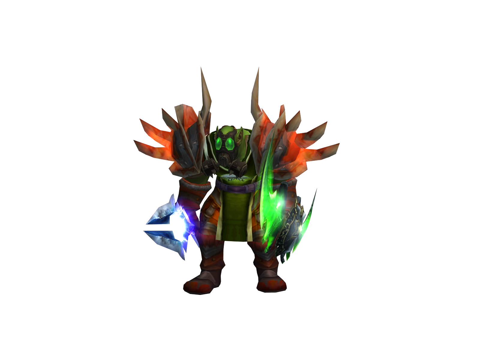 Punkhood 3D character render