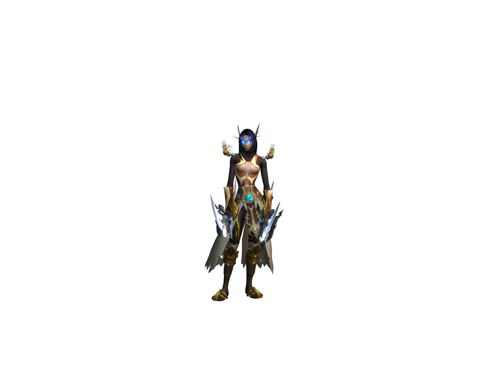 Violetukazz 3D character render