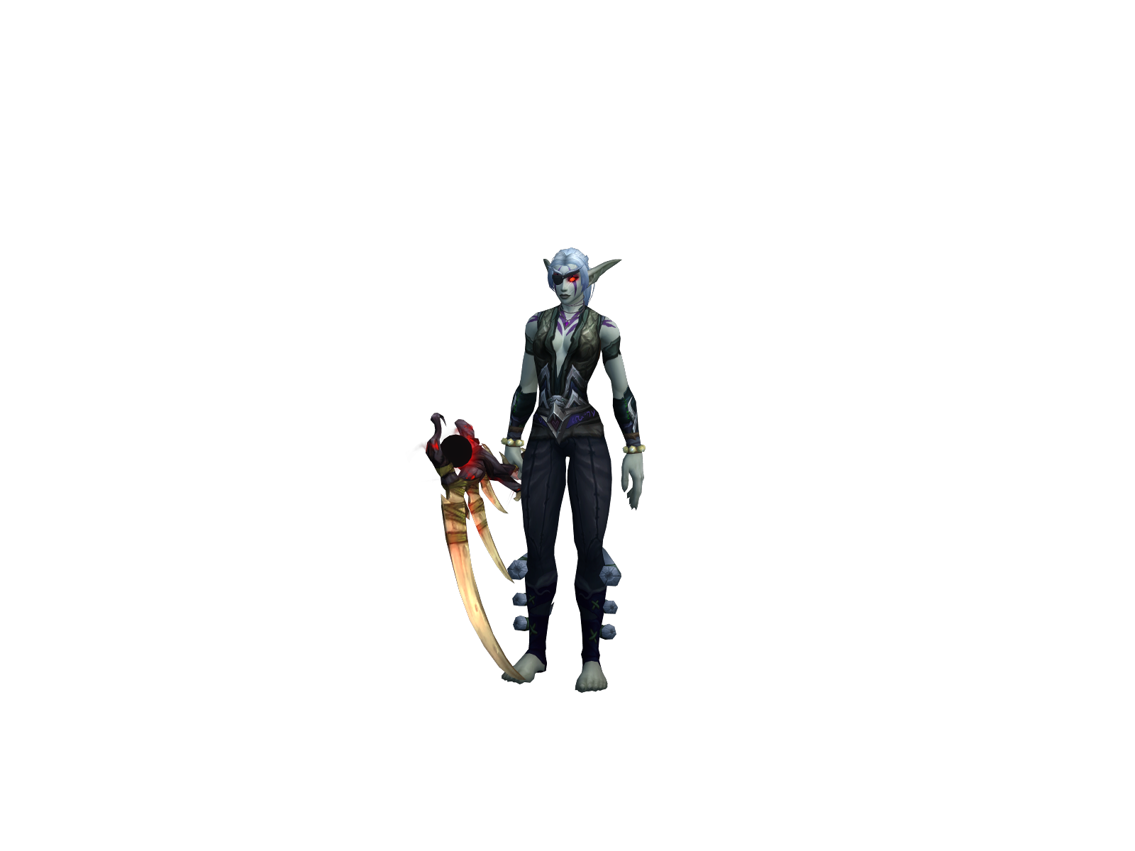 Gbaabh 3D character render