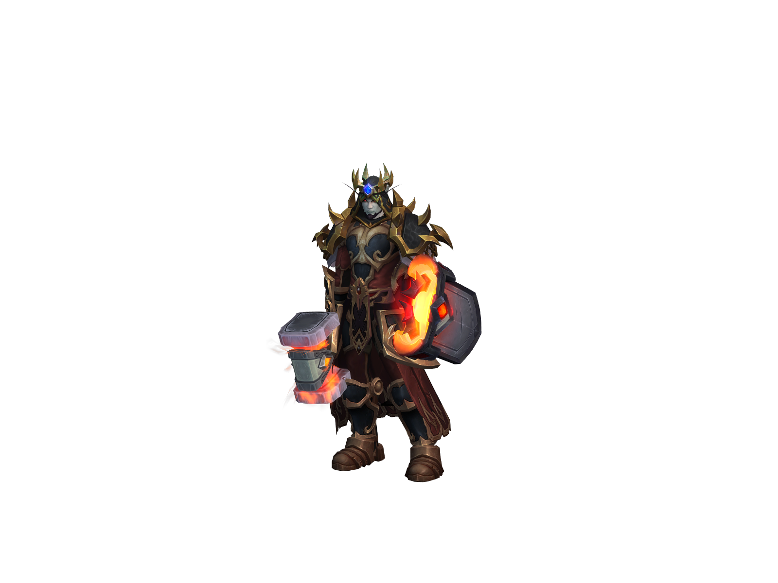 Vérgíl 3D character render