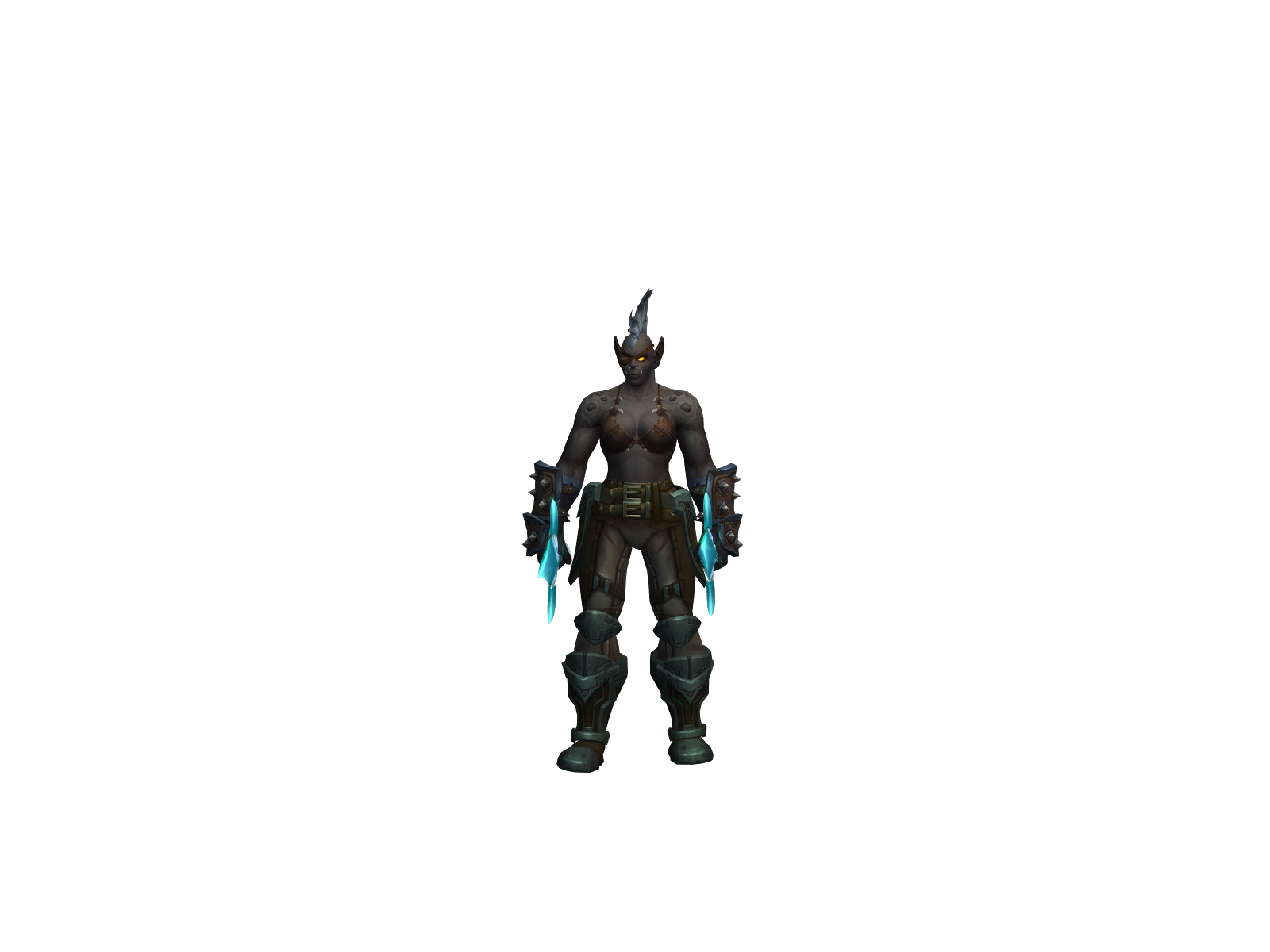 Jtop 3D character render