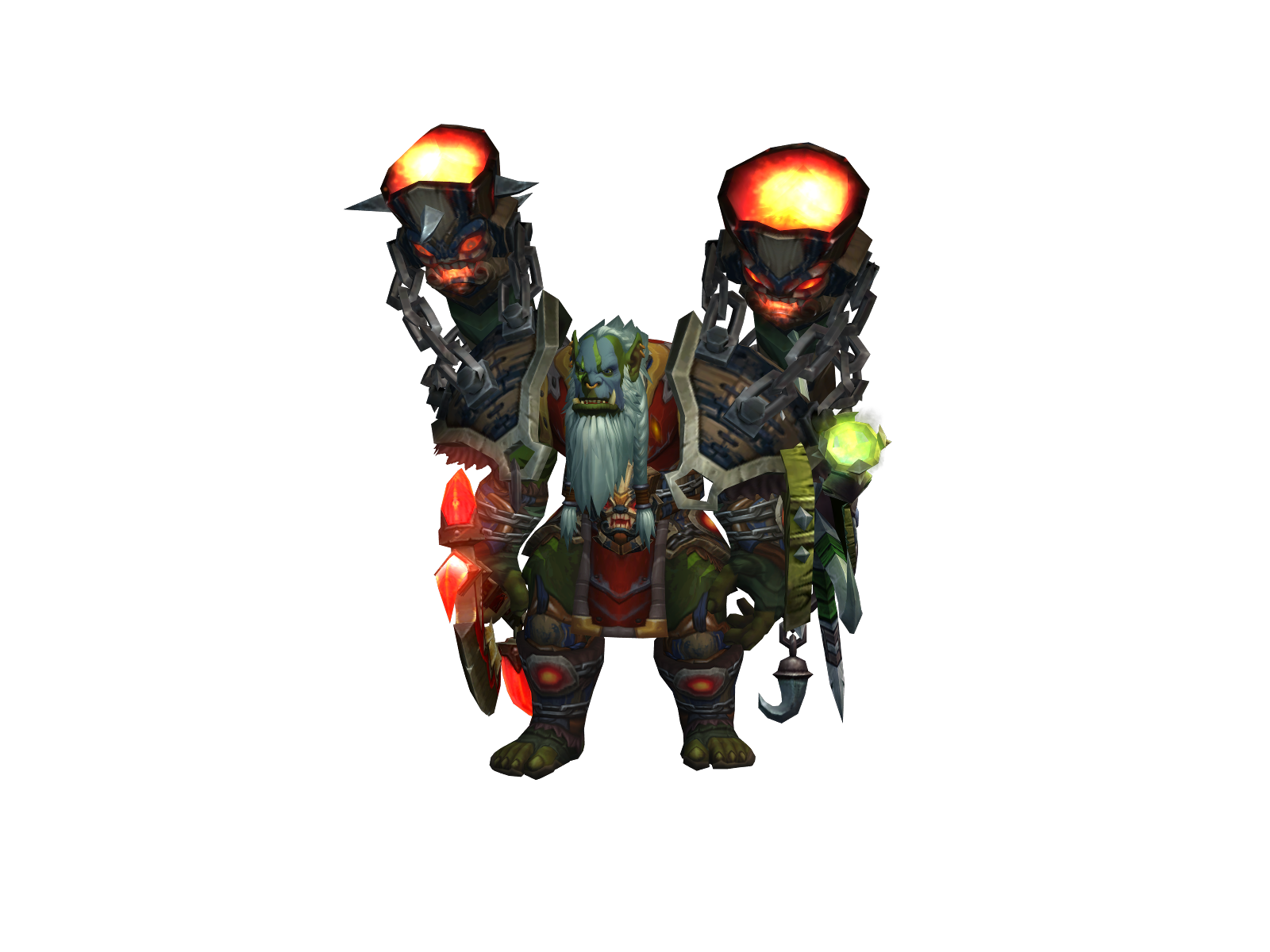 Flea 3D character render
