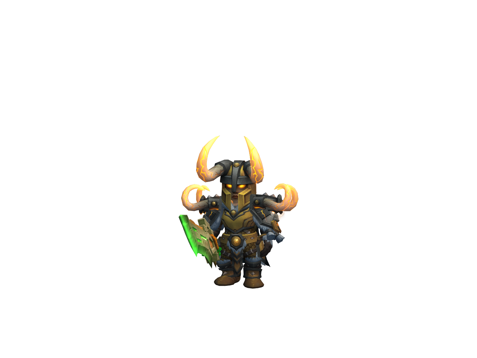 Lilskalle 3D character render