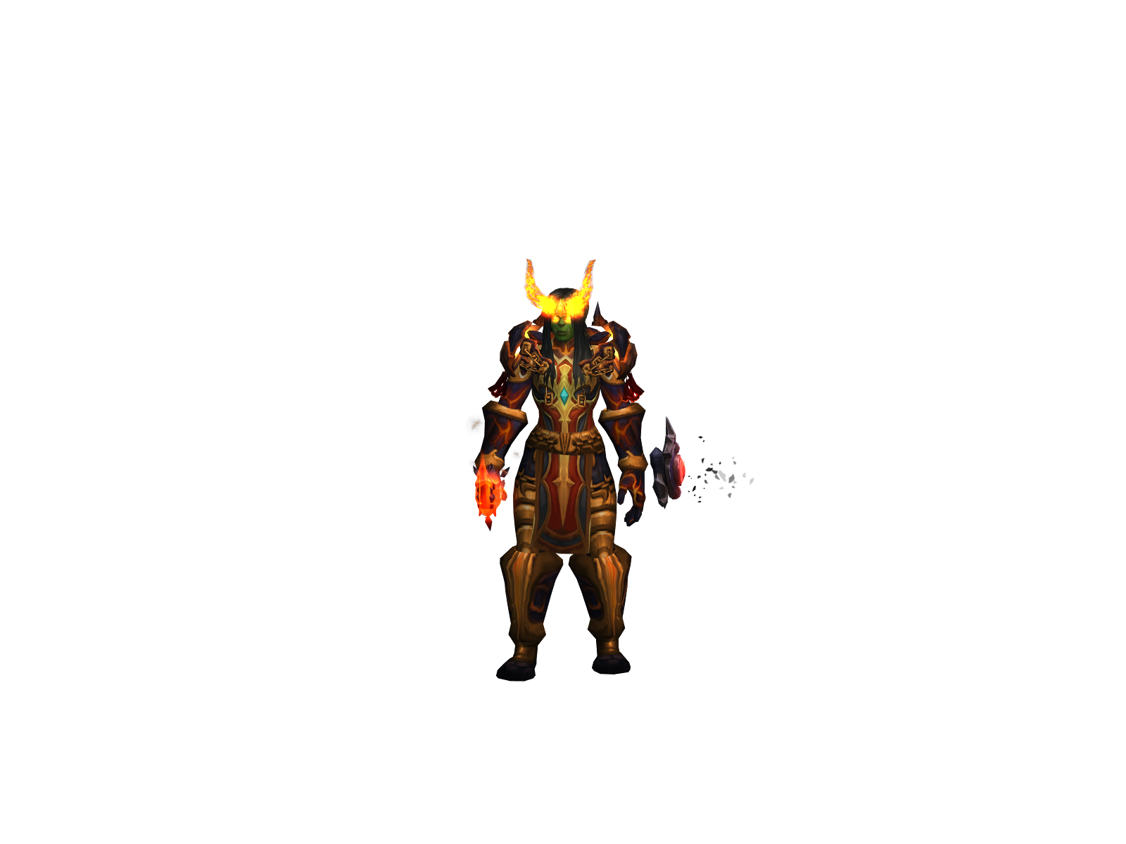 Nowái 3D character render
