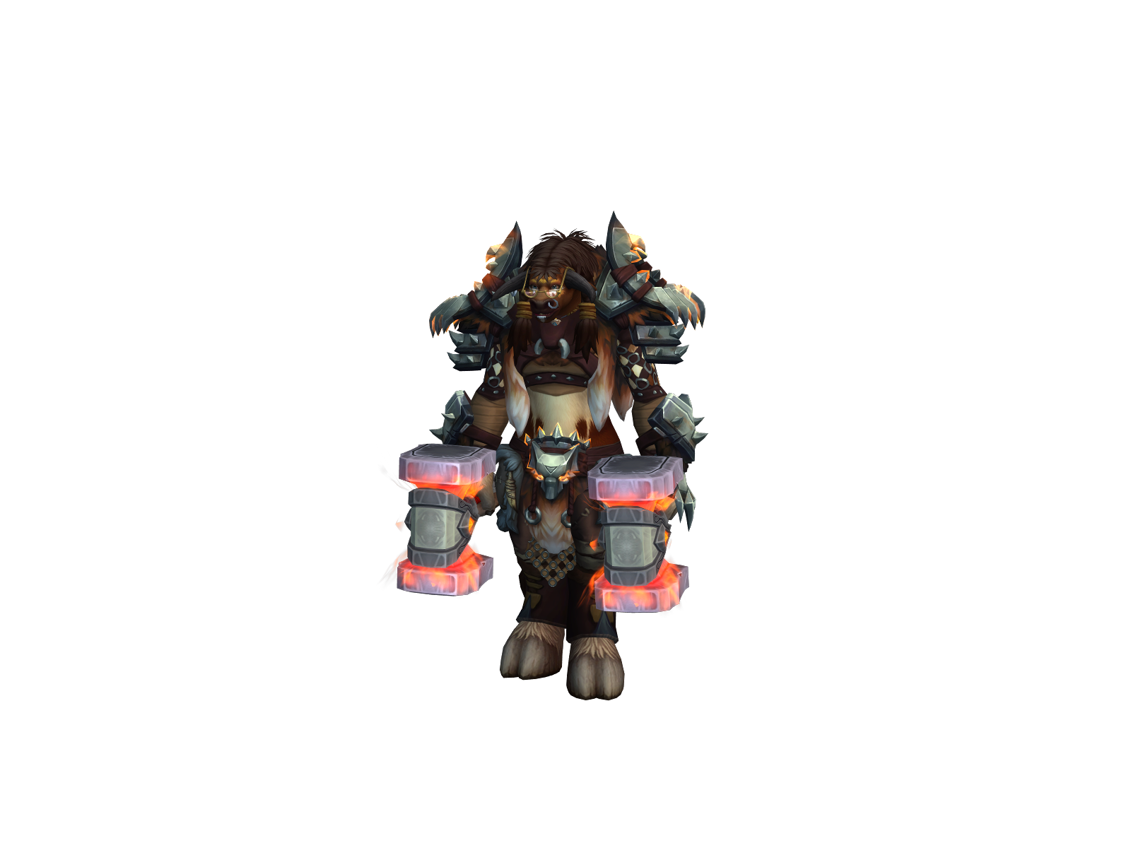 Bighowly 3D character render