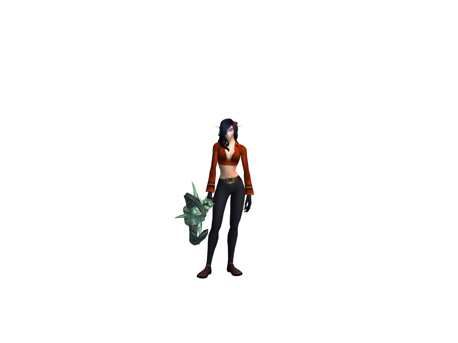 Lunaé 3D character render