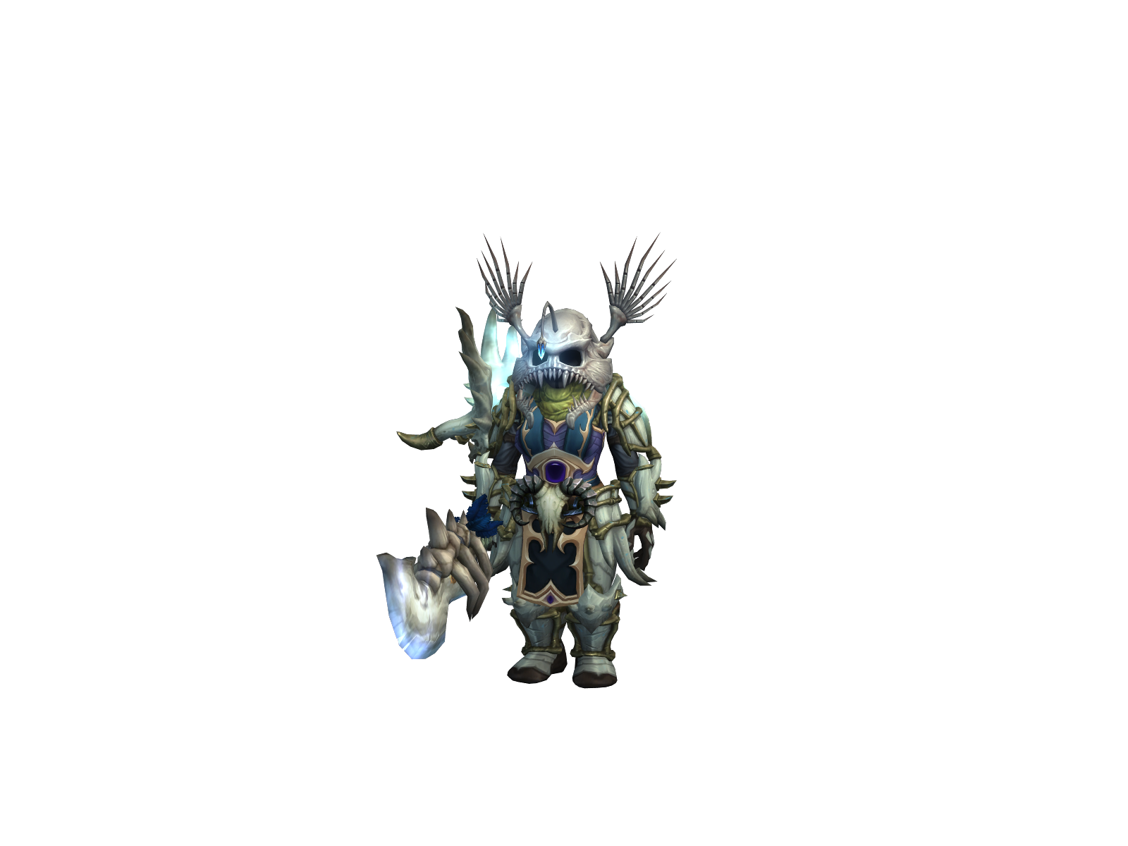 Øhføck 3D character render
