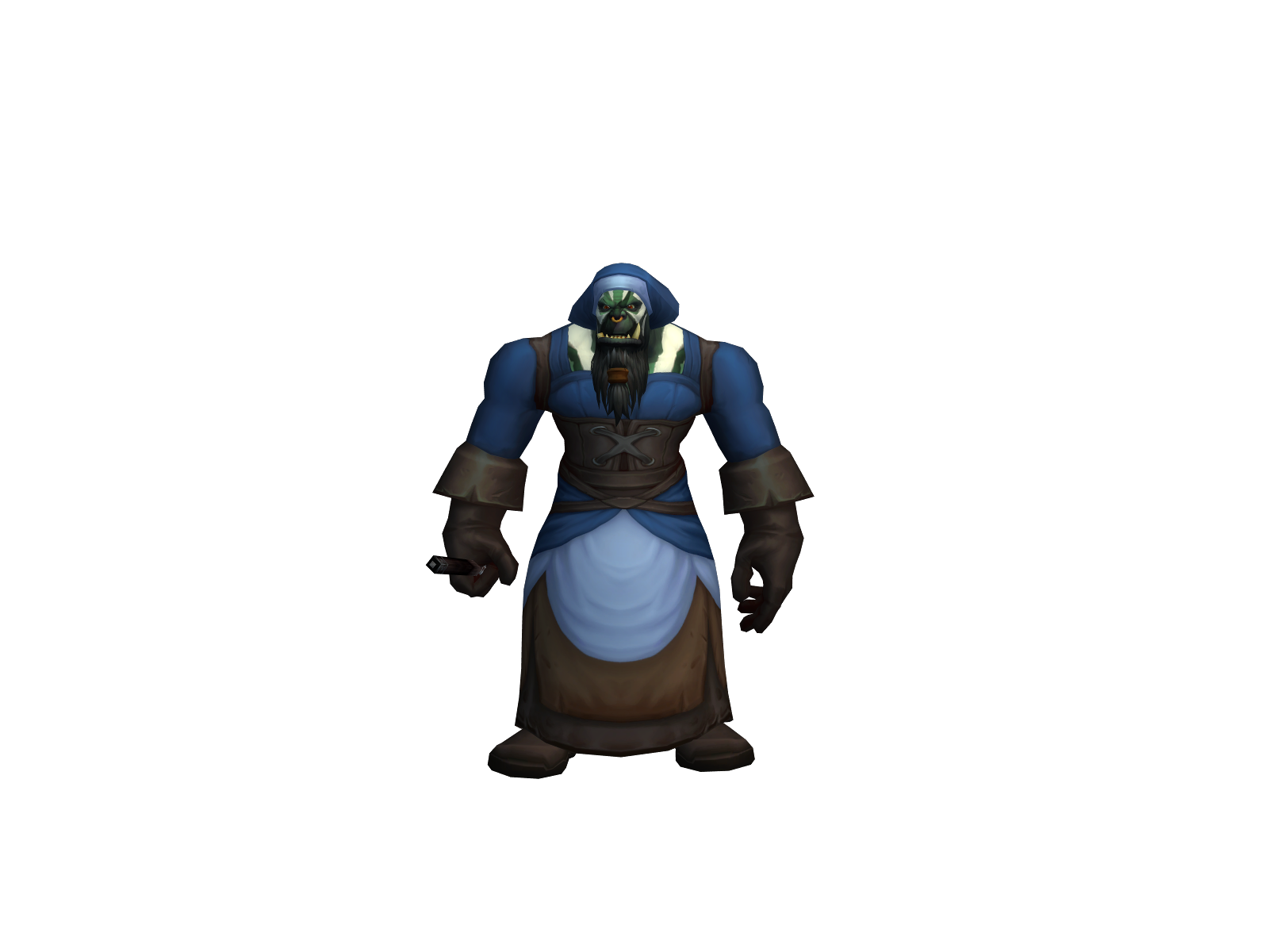 Ukrai 3D character render