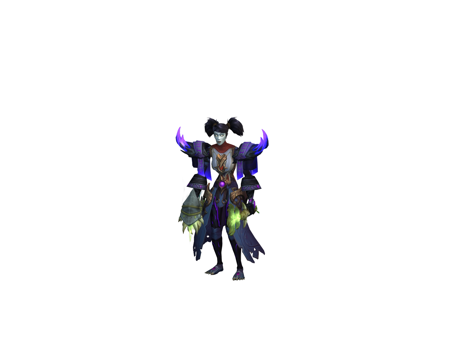 Peekazx 3D character render
