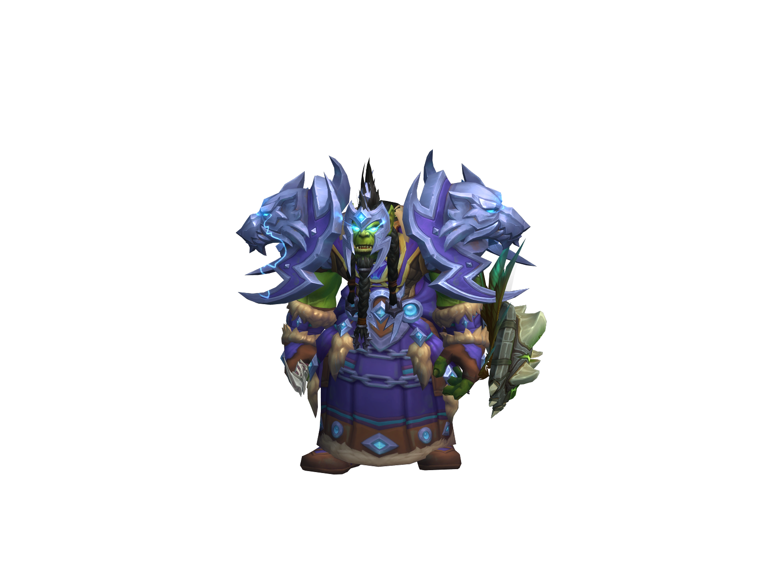 Splendini 3D character render