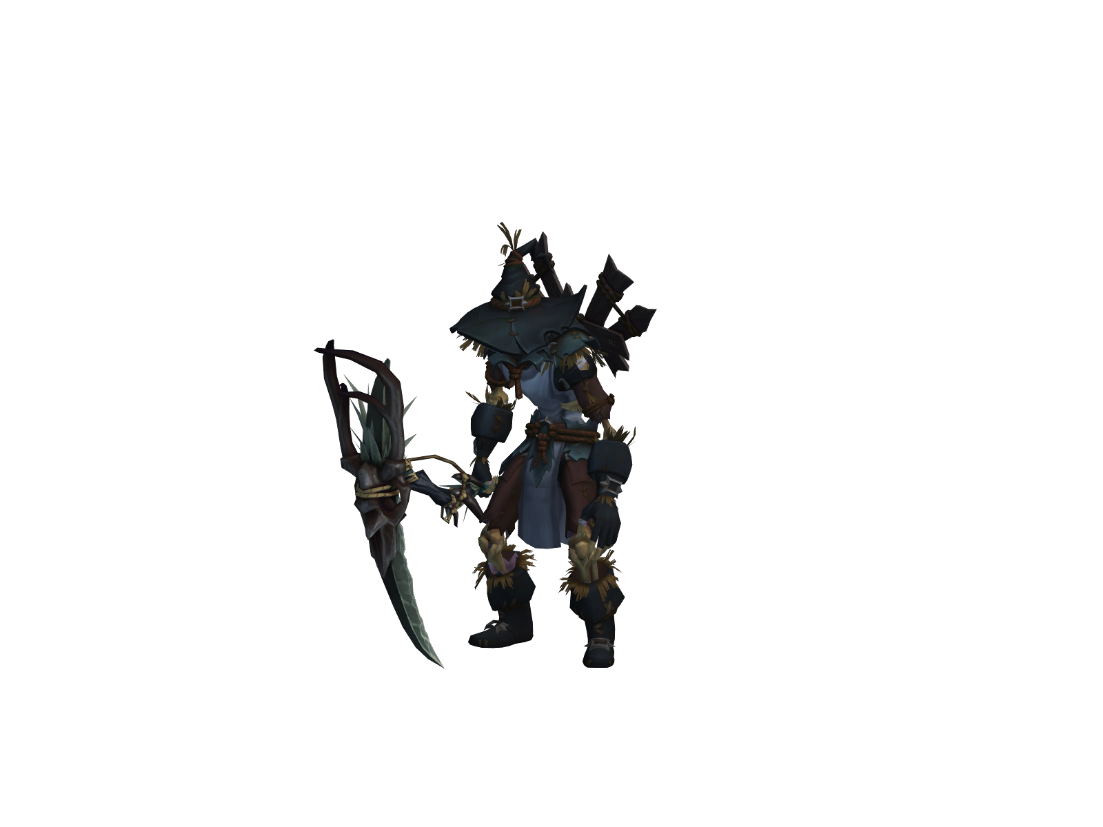 Ûndead 3D character render