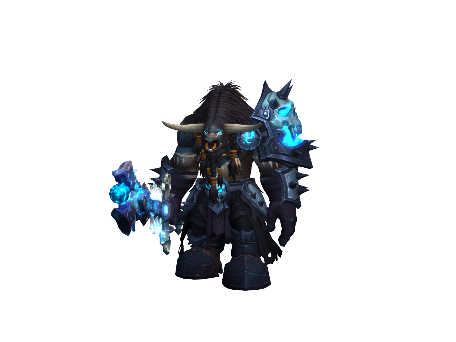 Tallanish 3D character render