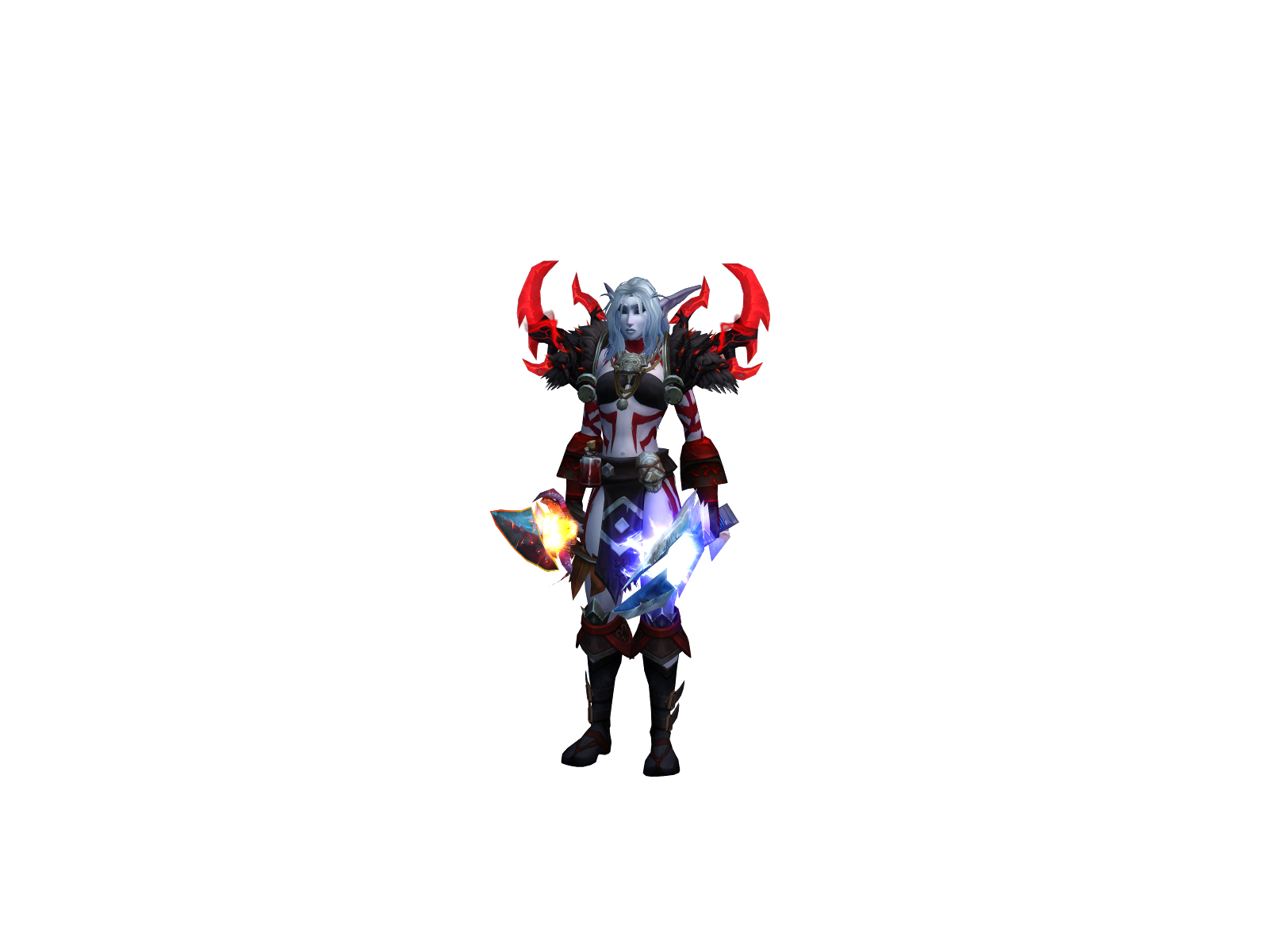 Whxraclê 3D character render