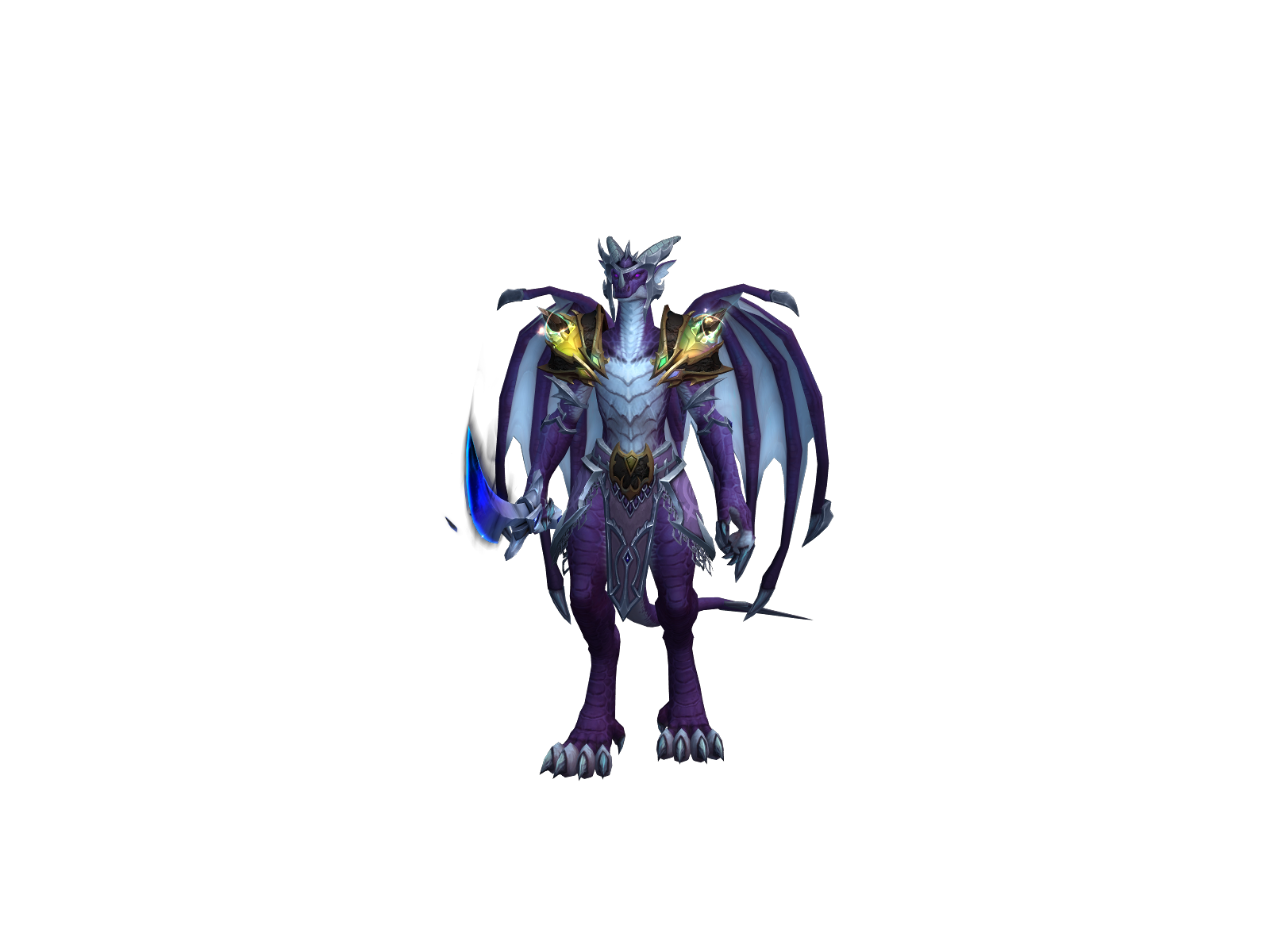 Nekrosdrake 3D character render