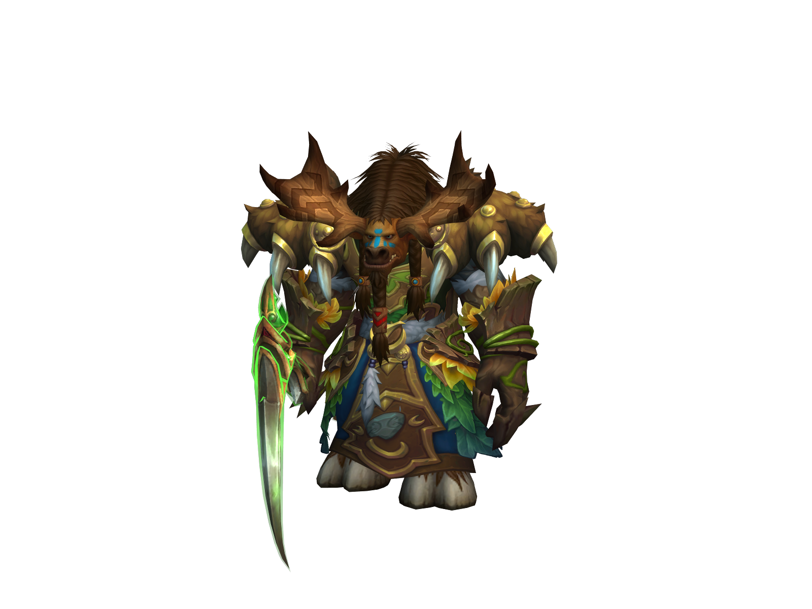 Hulhorn 3D character render