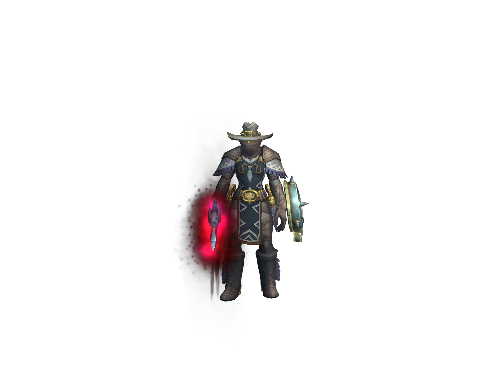 Mustabrutus 3D character render