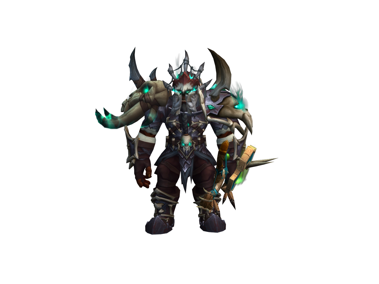 Crohmar 3D character render