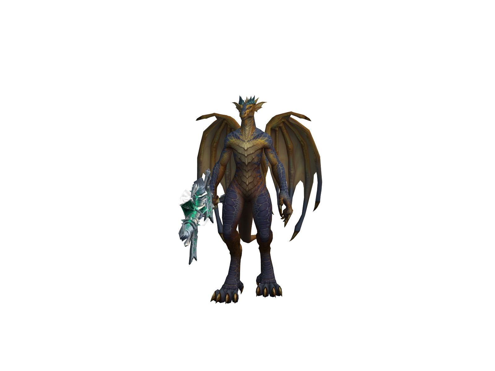 Fírnenn 3D character render