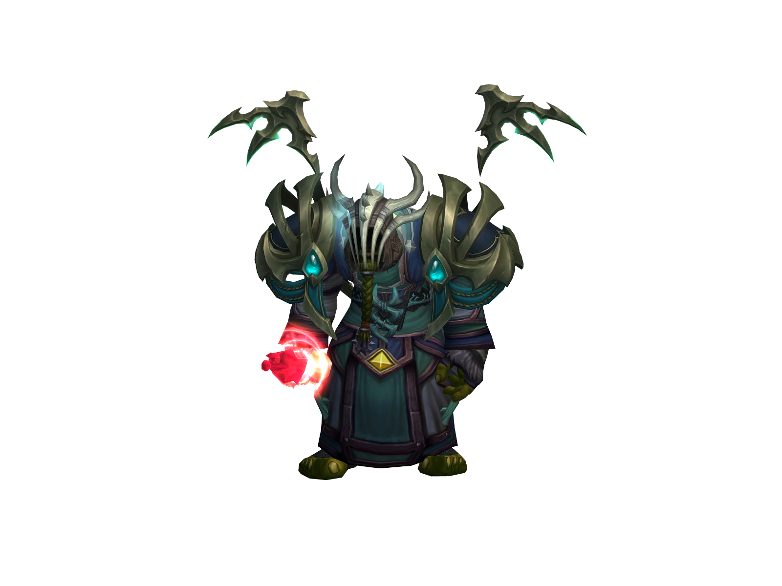 Interista 3D character render