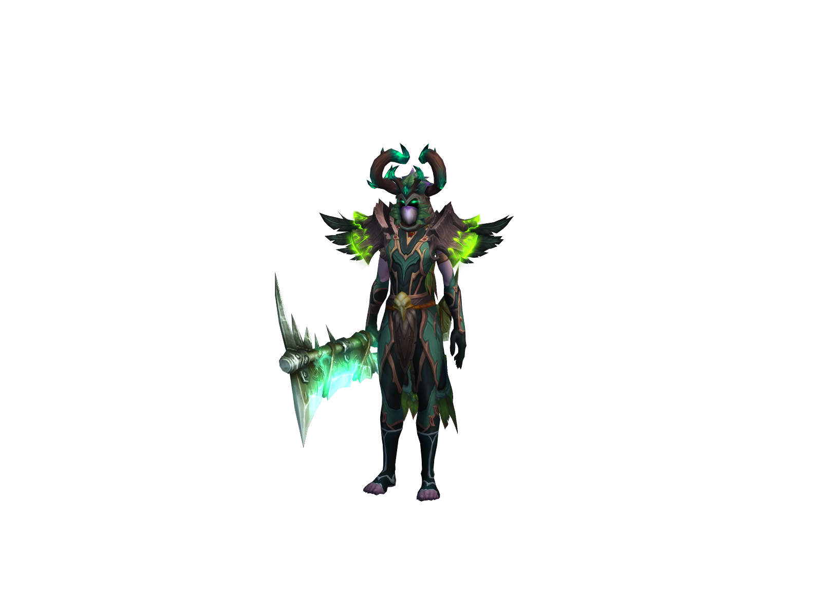 Píré 3D character render
