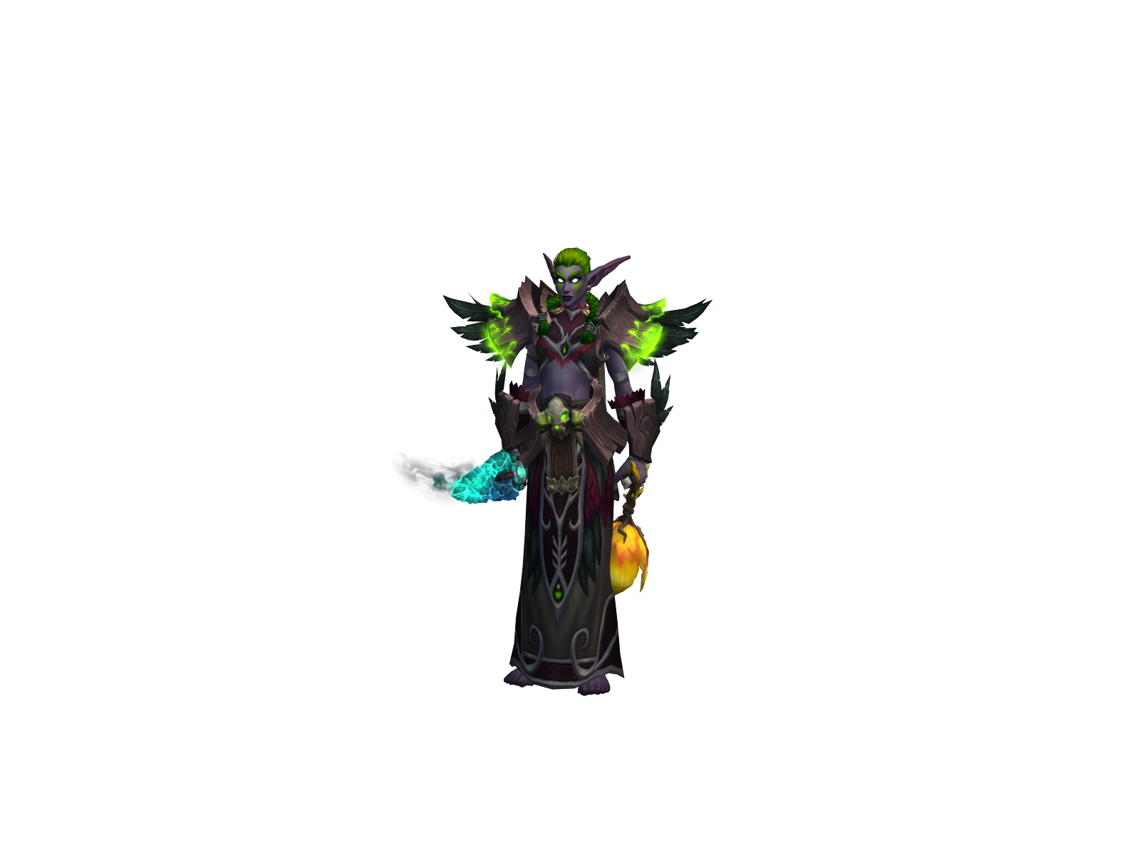 Skruen 3D character render