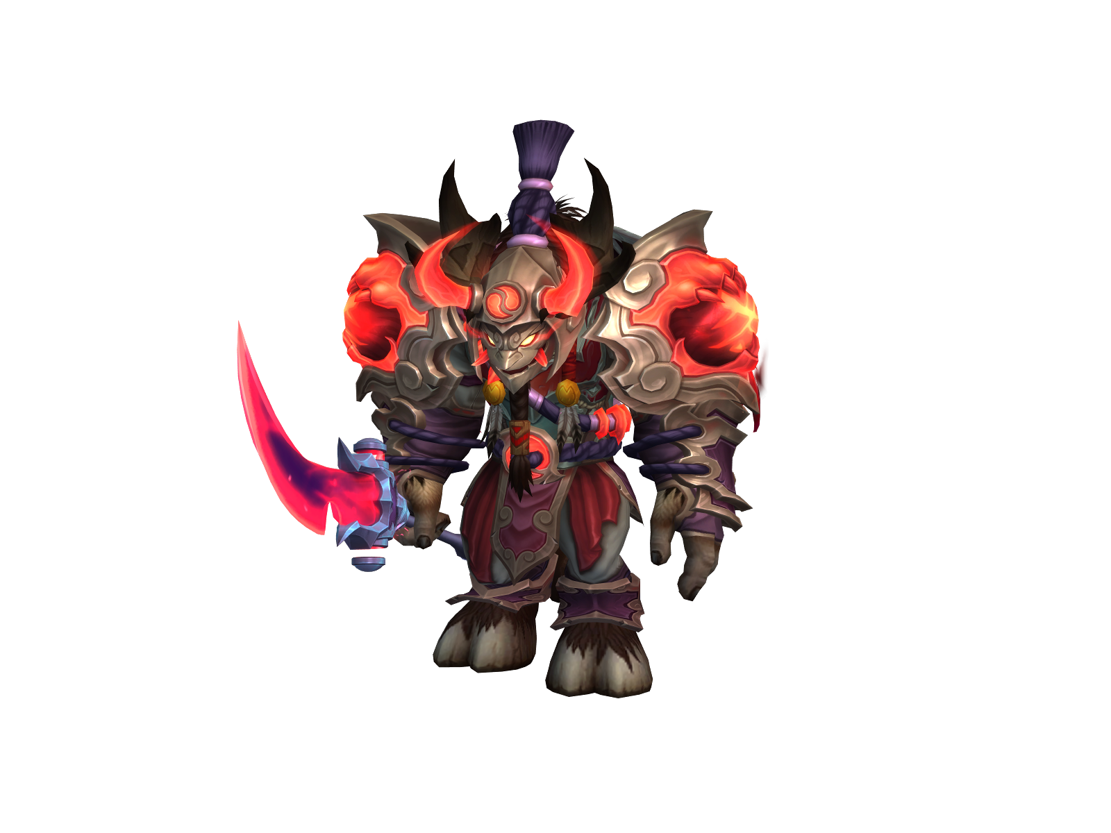 Bigrsk 3D character render