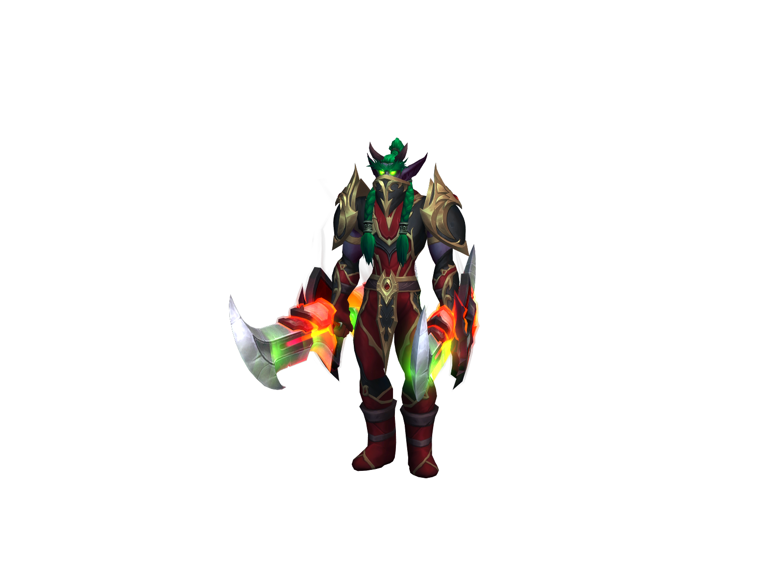 Skruendemon 3D character render