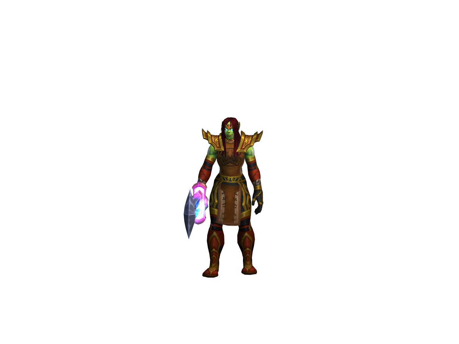 Chervonesuhe 3D character render