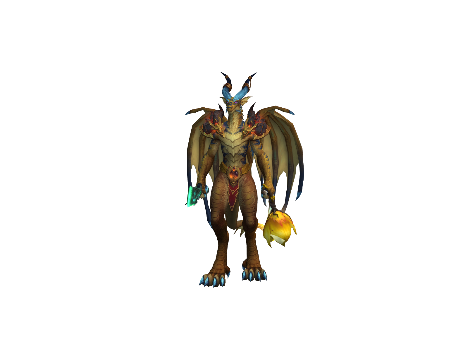 Litraeth 3D character render