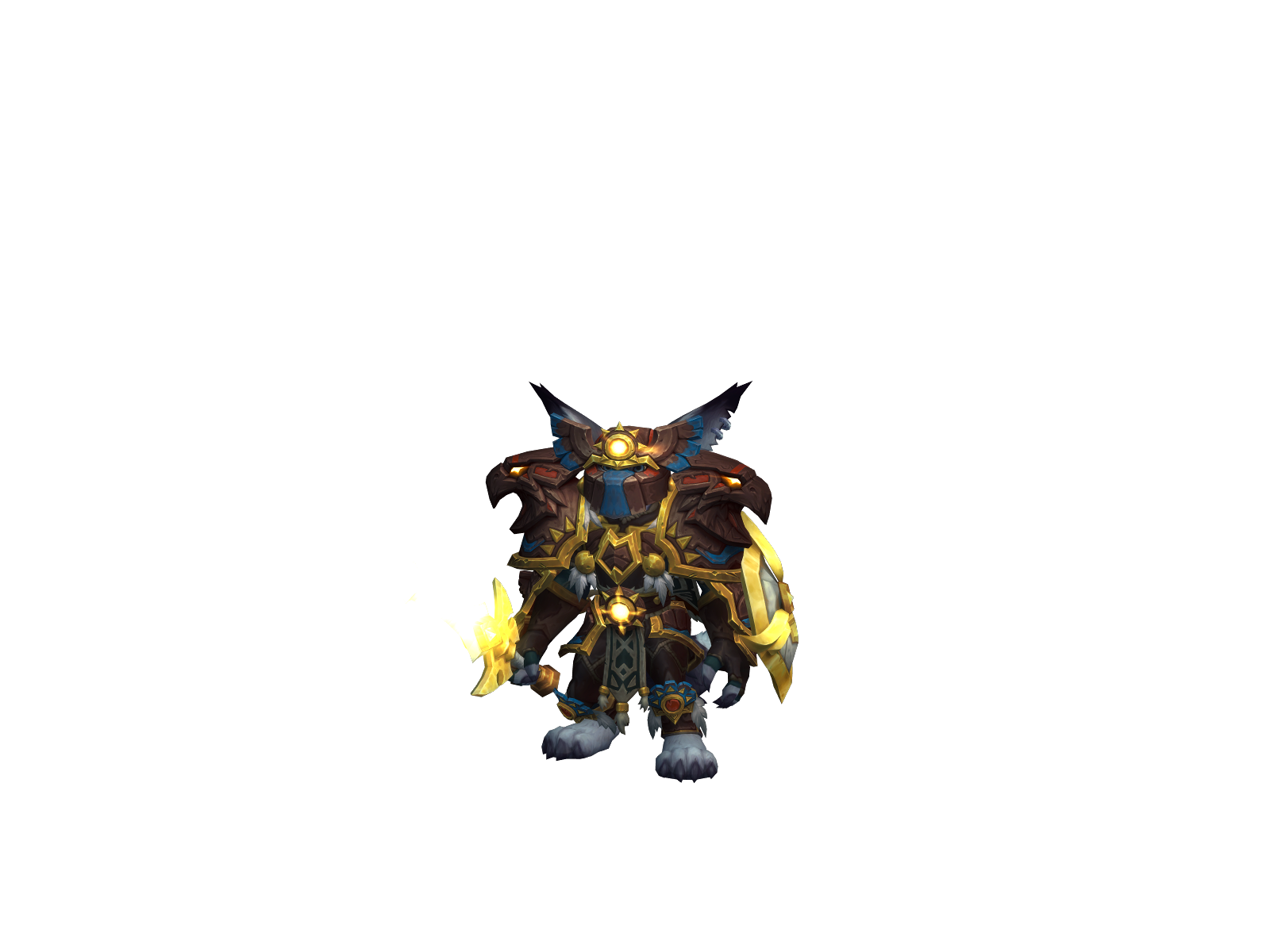 Warrfox 3D character render