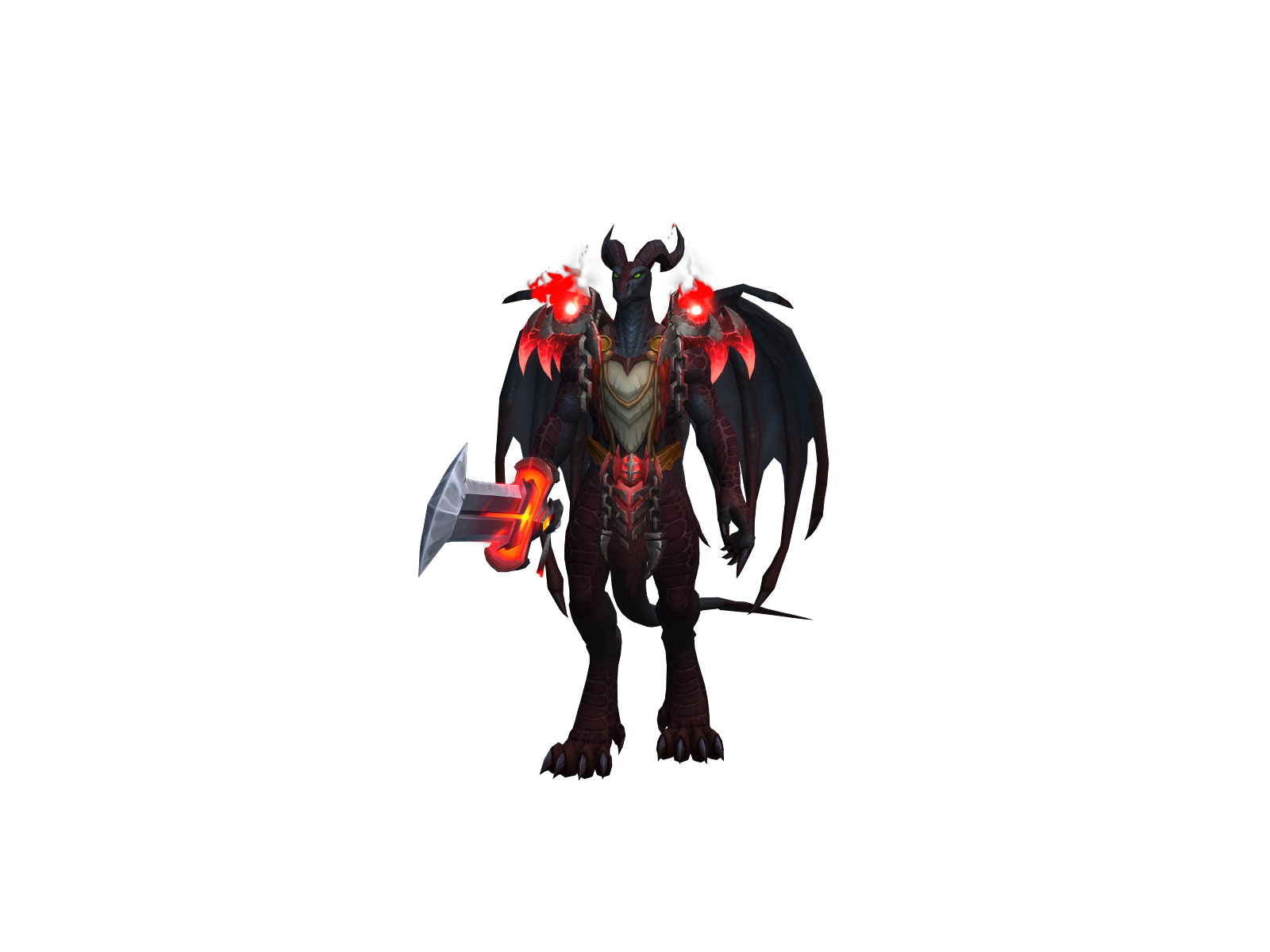 Evokwai 3D character render