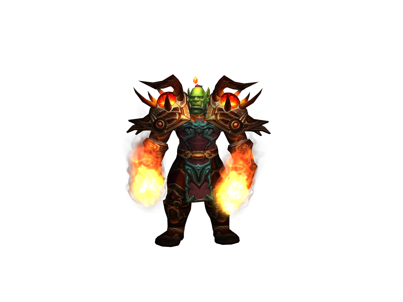 Xeroh 3D character render