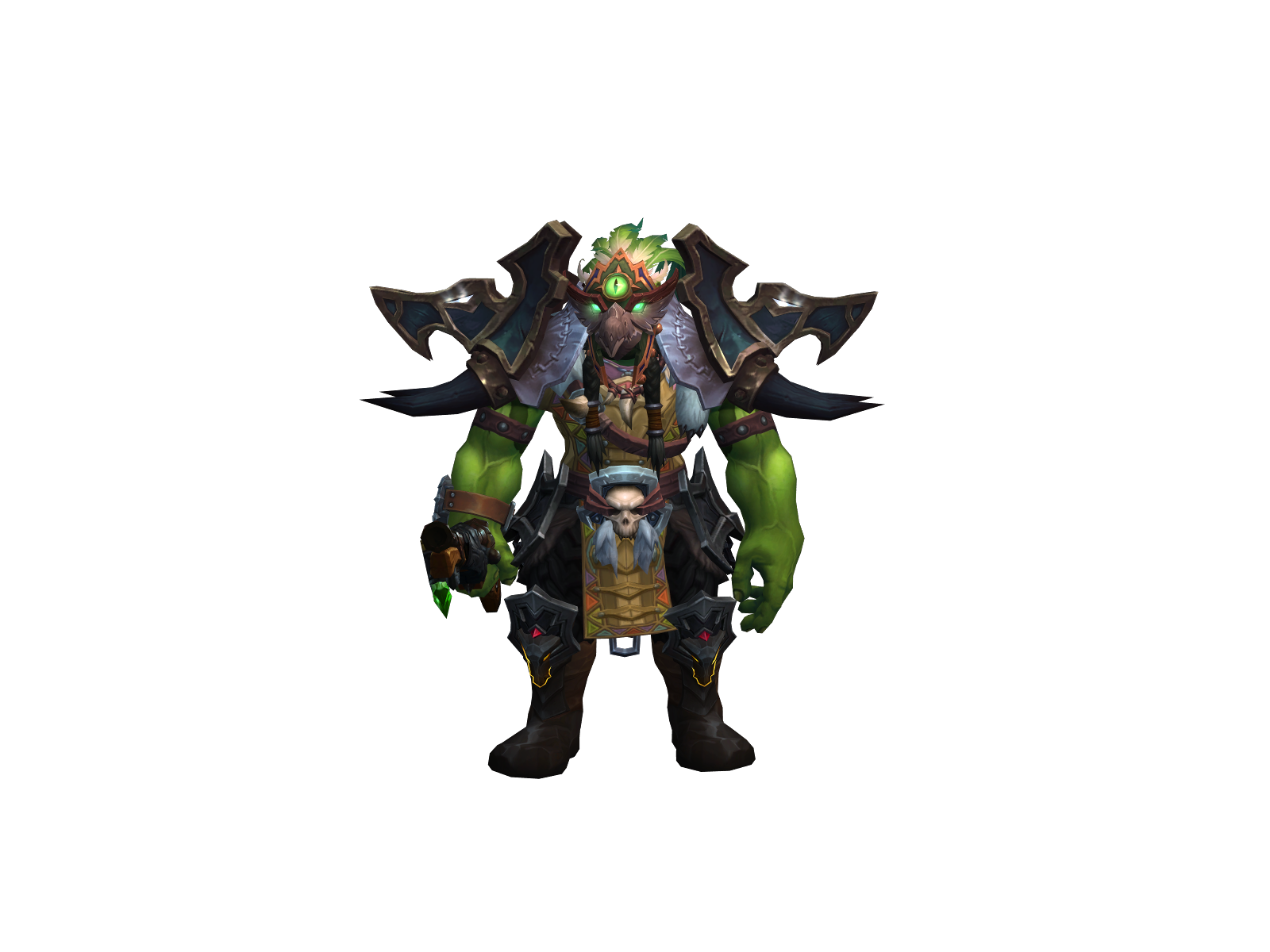 Stormbow 3D character render