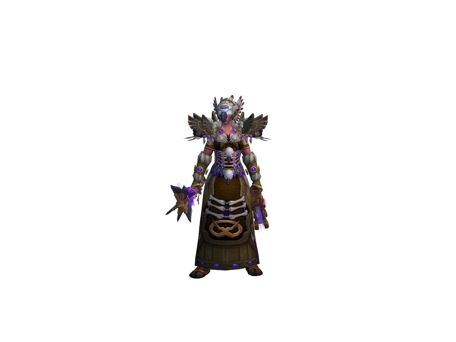 Blommanx 3D character render