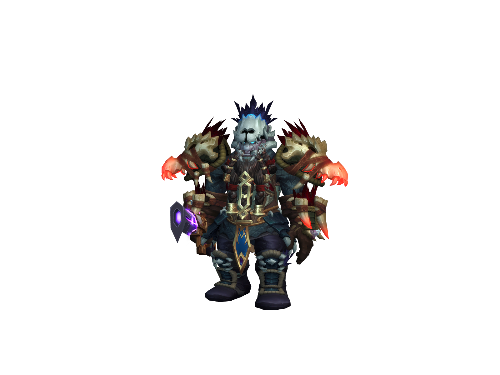 Dockandruid 3D character render
