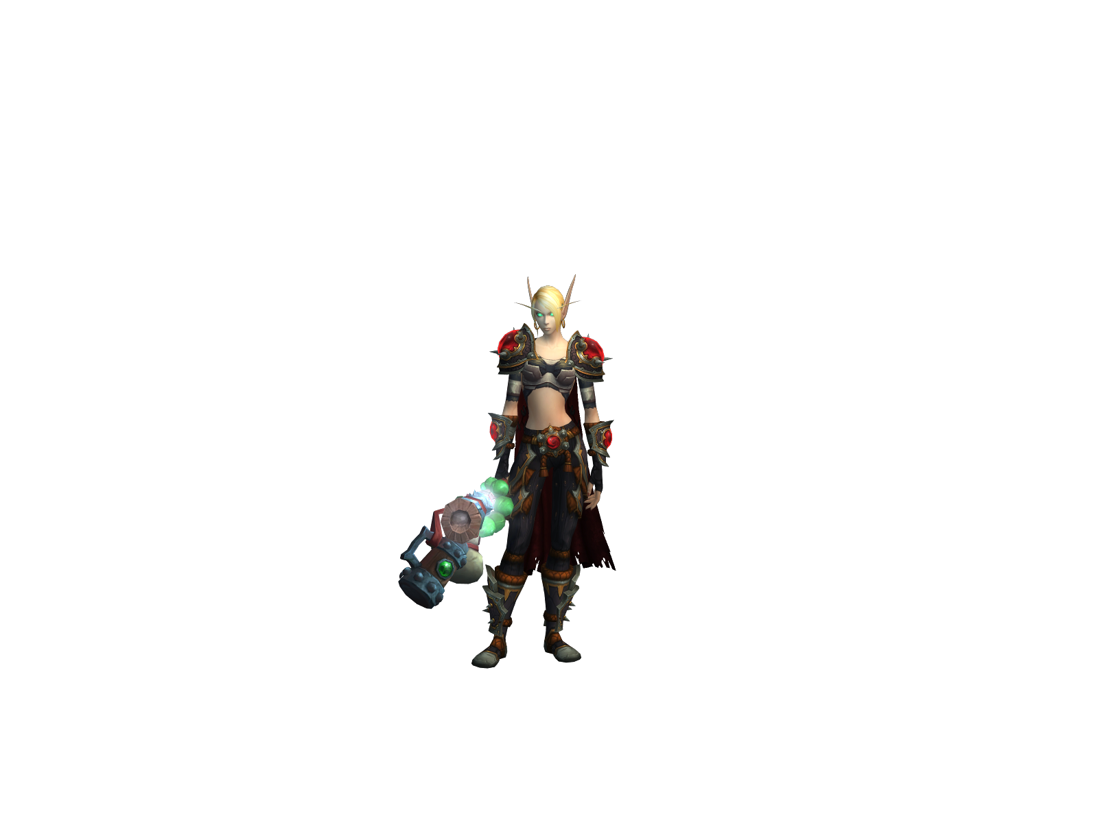 Vukylee 3D character render