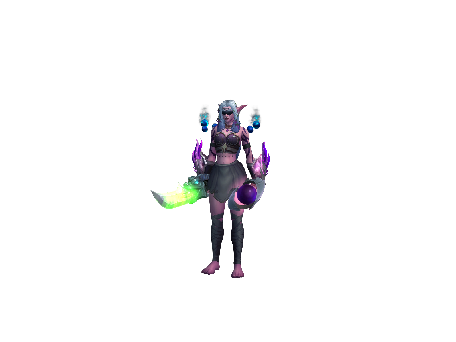 Furïren 3D character render