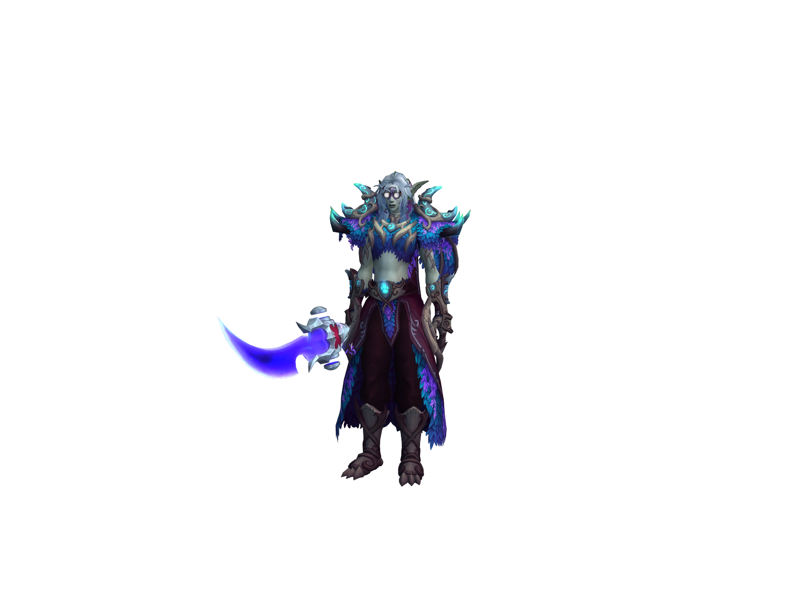 Frazzform 3D character render