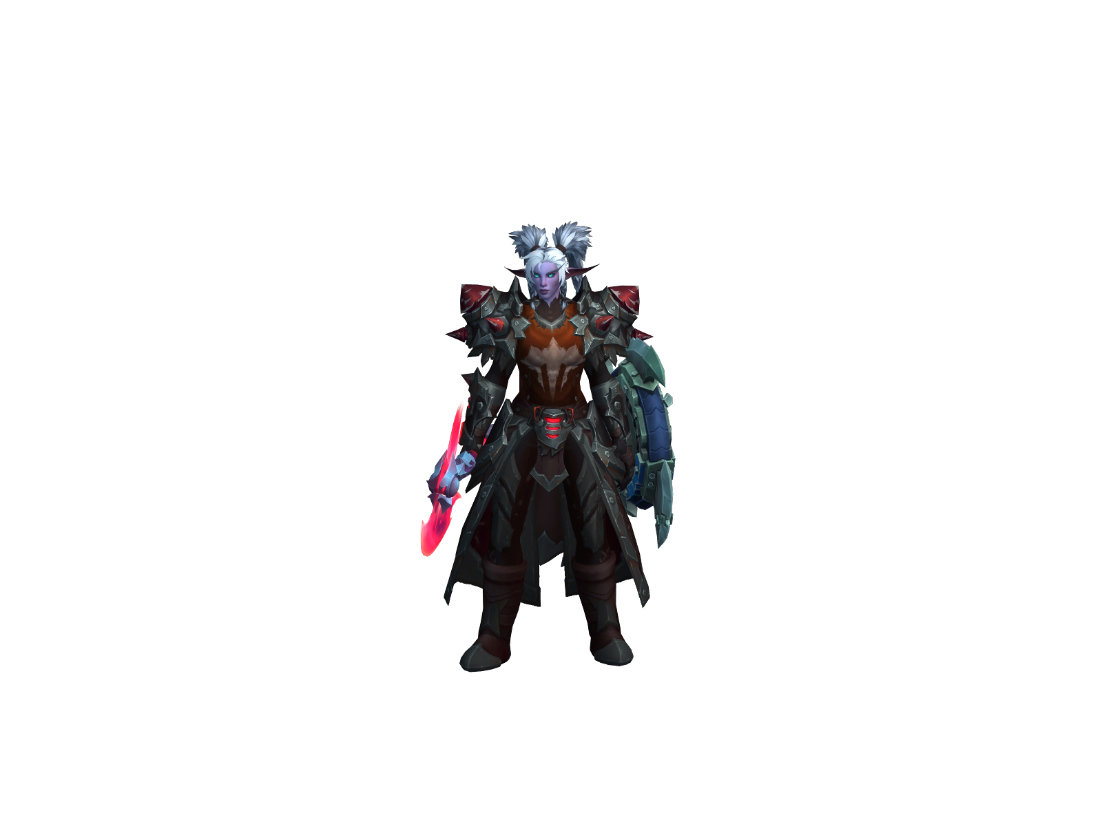Dralin 3D character render
