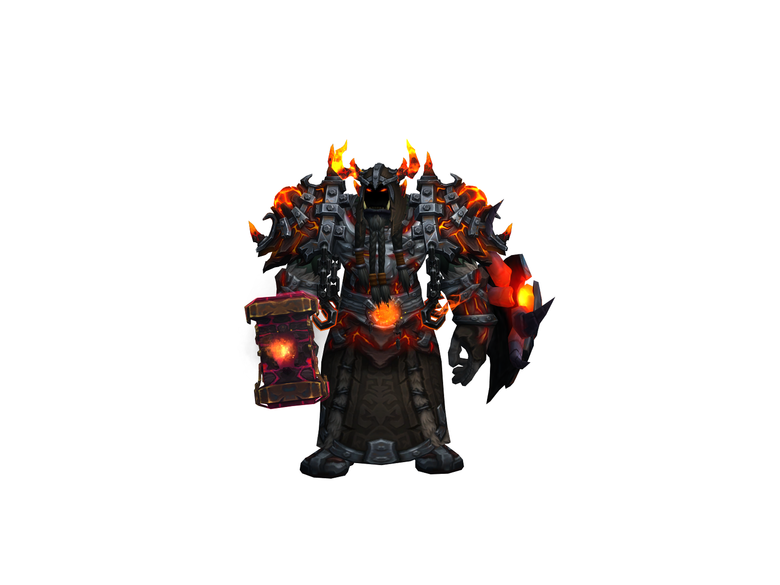 Hexwarden 3D character render