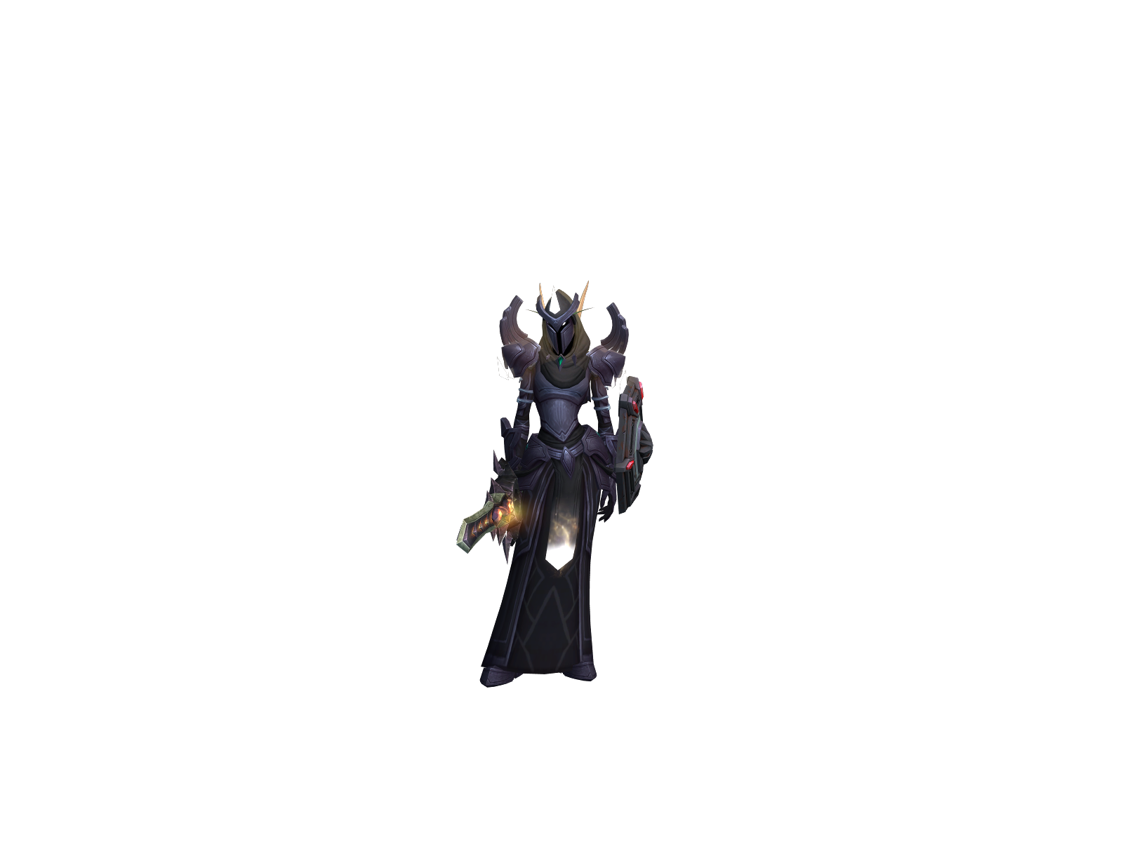 Hwoa 3D character render