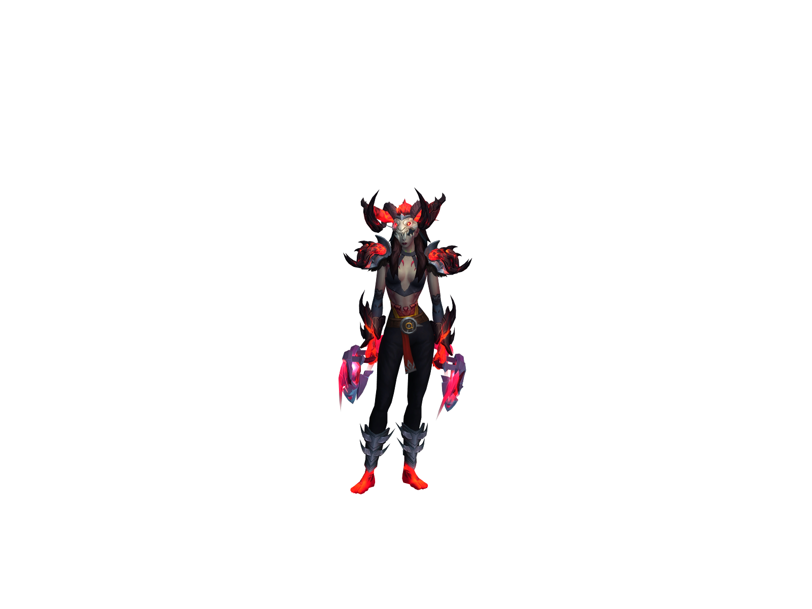 Gloriossa 3D character render