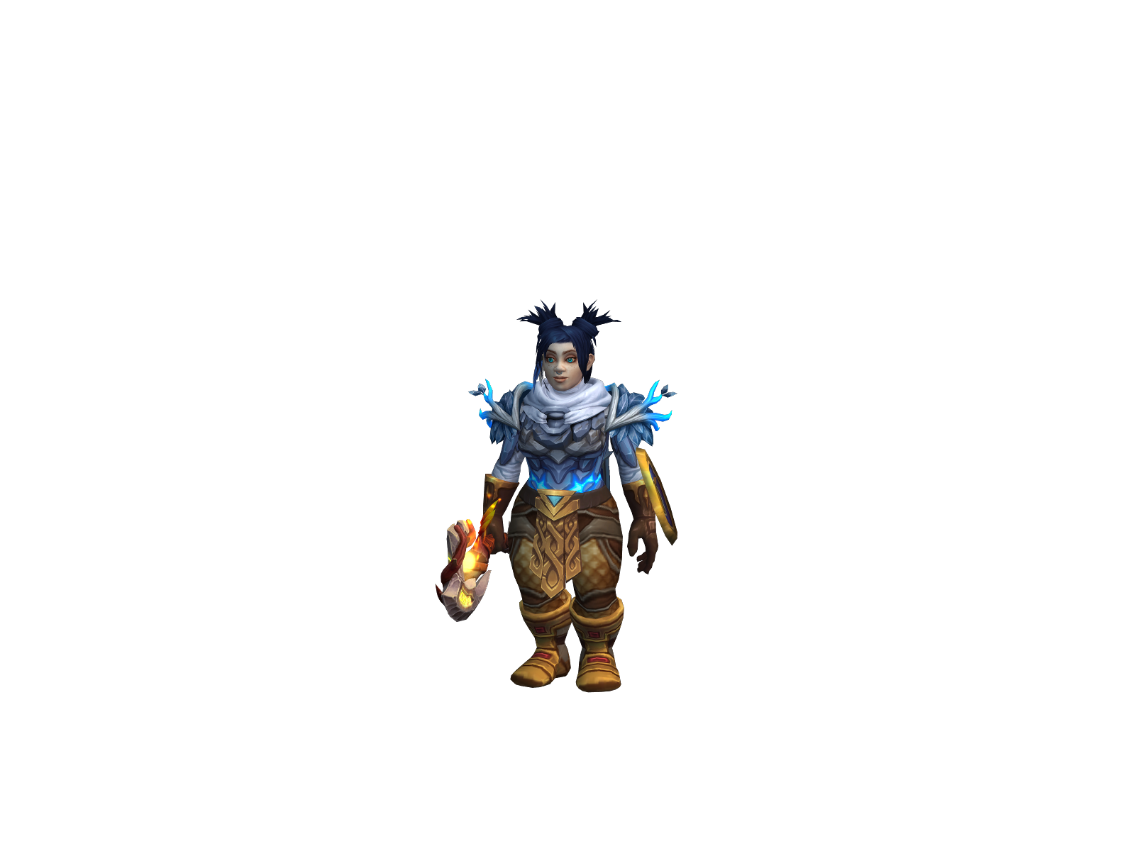 Blyskavvka 3D character render