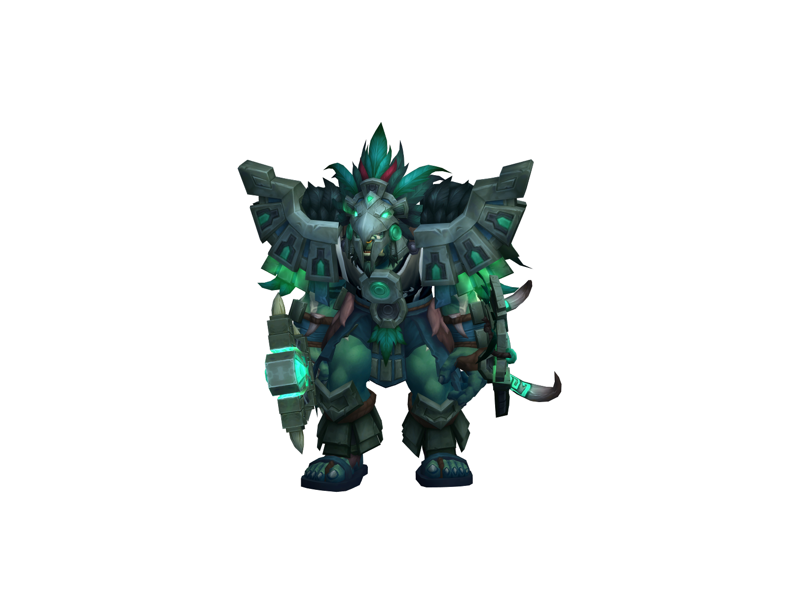 Skeeva 3D character render
