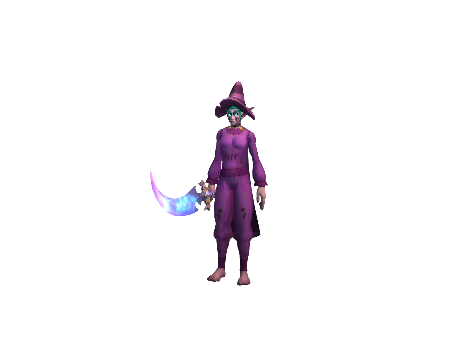 Siswët 3D character render