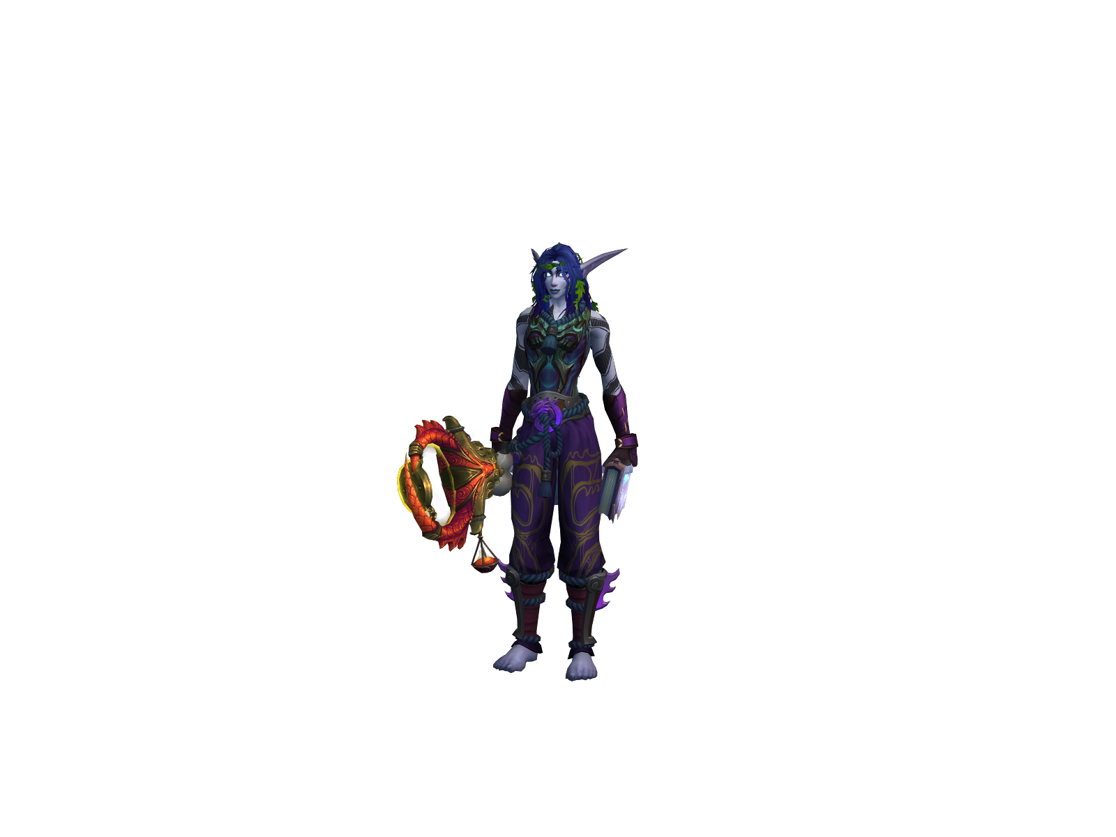 Crackichanga 3D character render