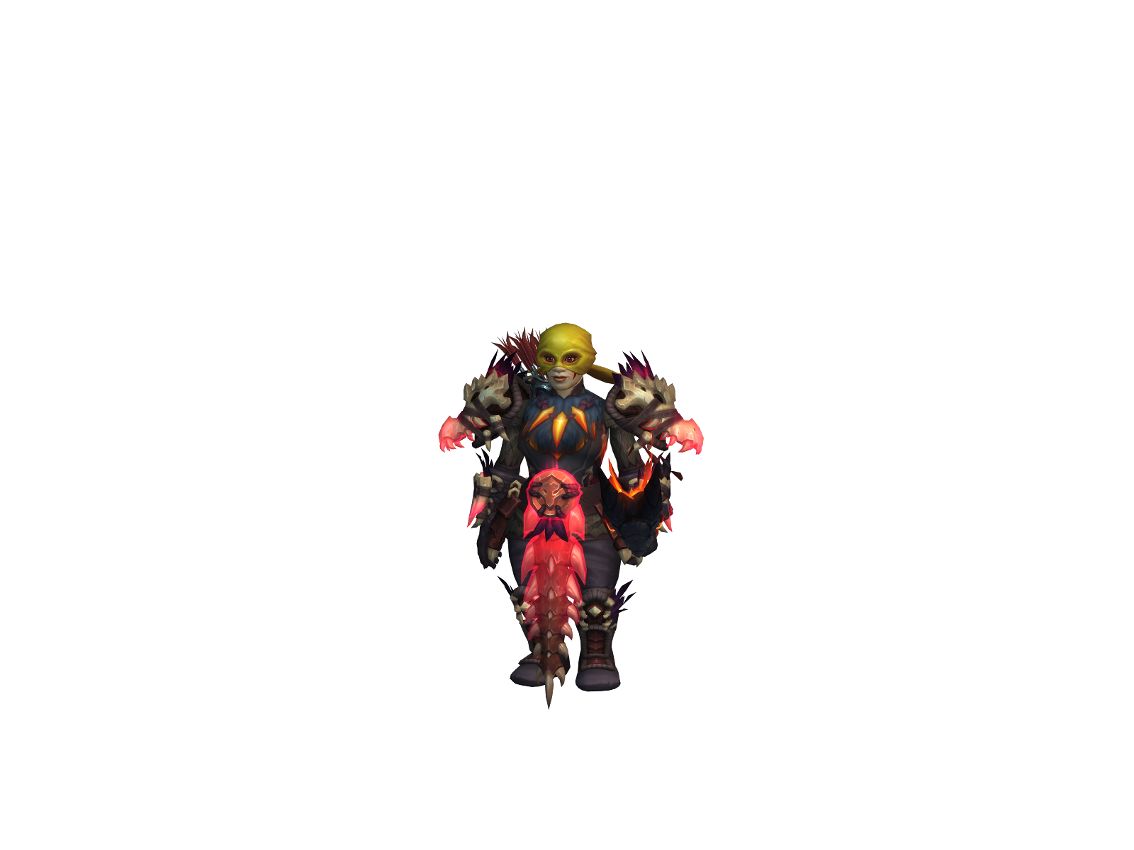 Krayhunt 3D character render
