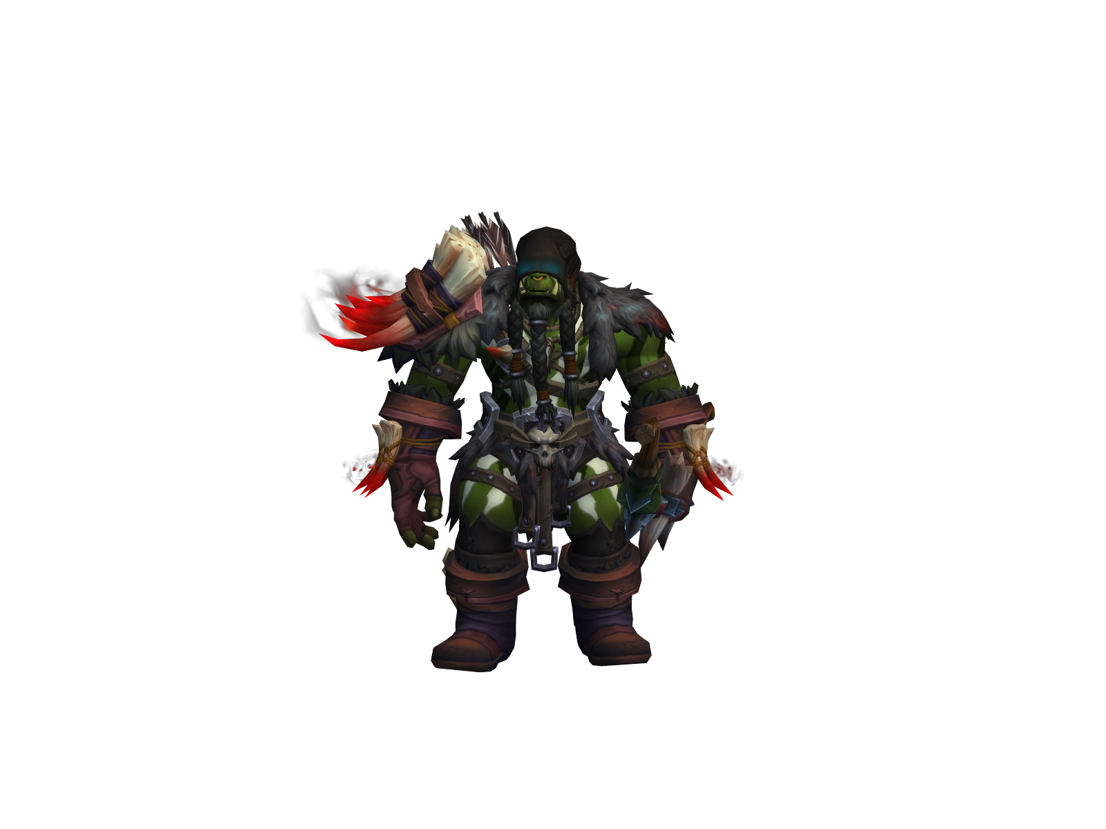 Zanhunt 3D character render