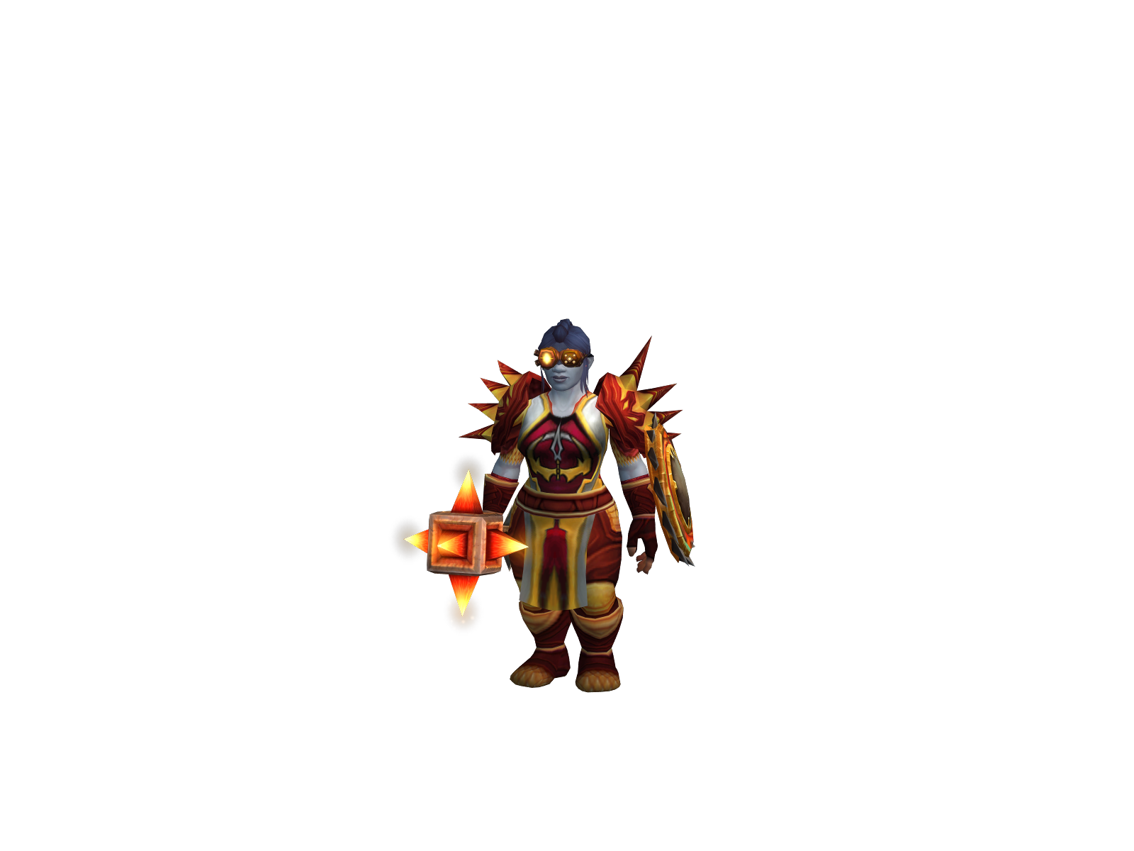 Lost 3D character render